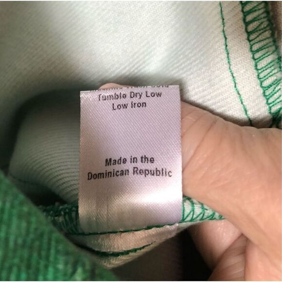 MEGAN RENEE - 🎉HP x 3🎉 NWOT - L Sz 33 (12/14) Green Denim Bodycon Mini Skirt - Picture 13 of 16